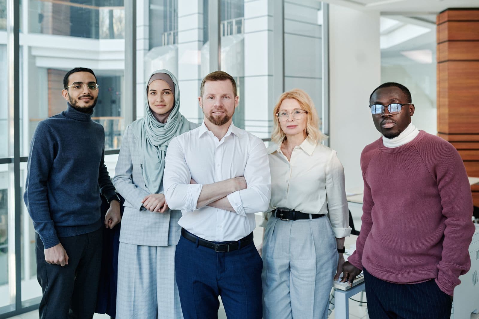 Synexis Asist team members in the office